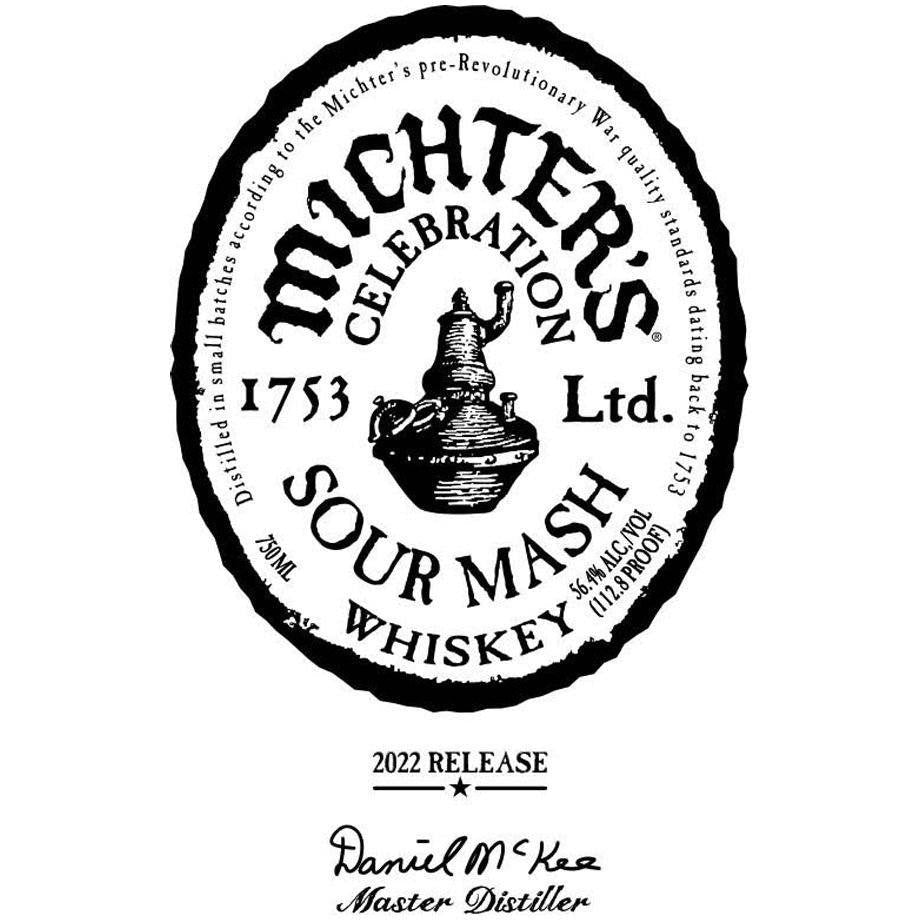 Michter’s Celebration Sour Mash Whiskey 2022 Release - Available at Prnmenerus