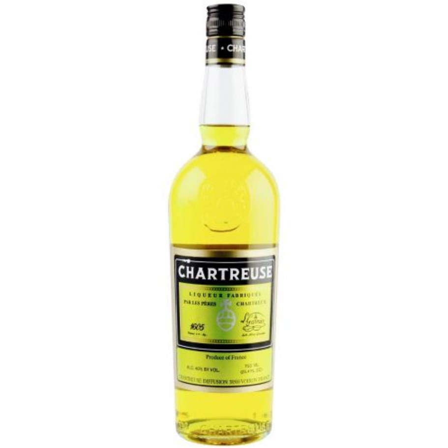 Chartreuse Yellow Liqueur - Available at Prnmenerus