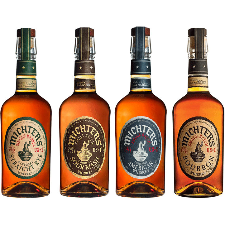 Michter's US1 Kentucky Straight Rye, Sour Mash Whiskey, American Whiskey and Bourbon Bundle - Available at Prnmenerus